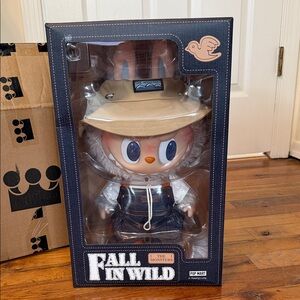 Pop Mart - Labubu Fall in Wild The Monsters full-sized vinyl face plush doll